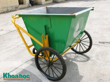 Các loại bánh xe đẩy rác phù hợp cho khu công cộng và nhà máy - Hội Khoa học