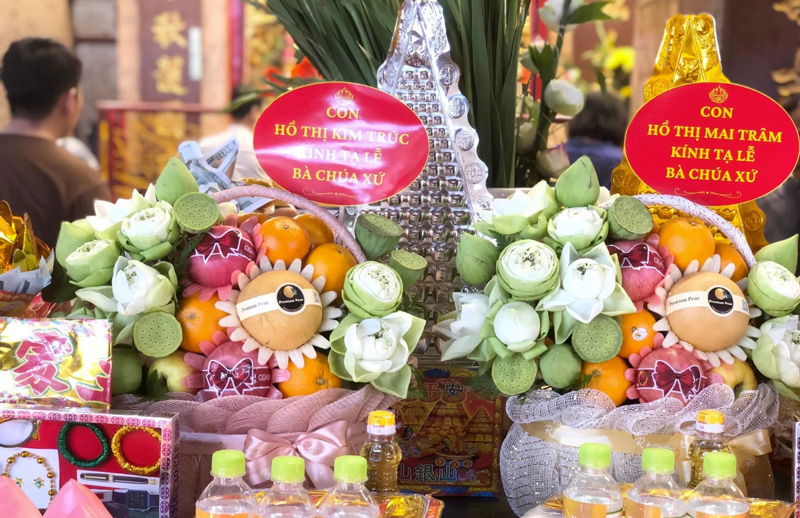 trái cây thắp hương gồm những gì